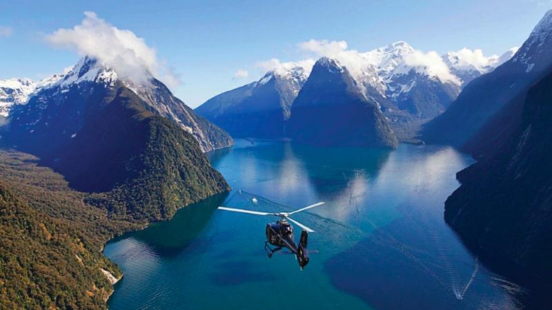 Milford Sound and the Glaciers Tour - Over the Top Helicopters